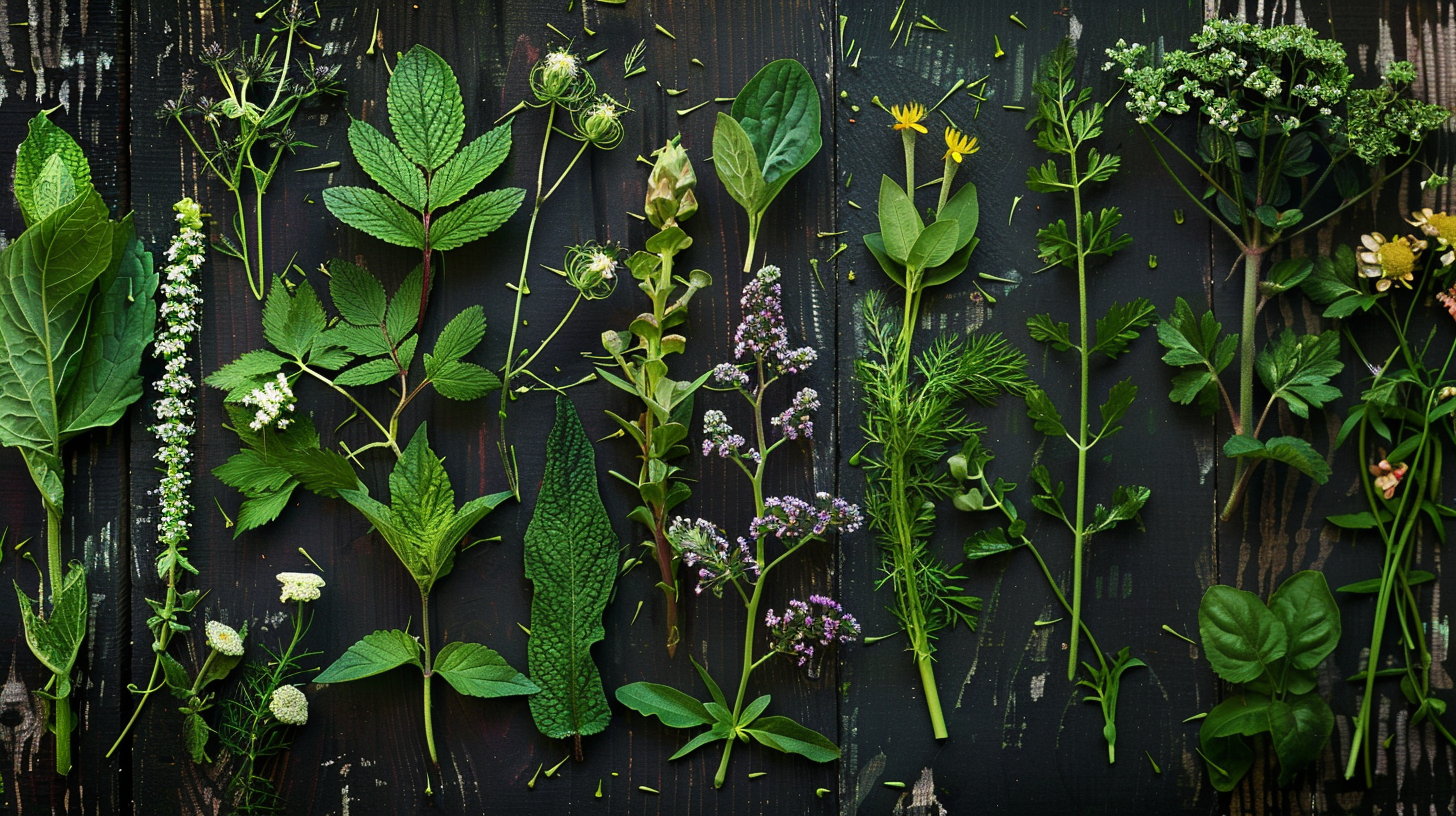 wild plants used for medicine and food